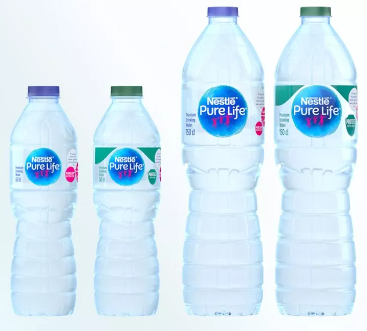Nestle Pure Life Premium drinking water bottles