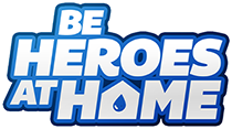 Be Heroes at Home logo